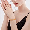 10Pcs 10 Style Handmade Polymer Clay Heishi Beaded Stretch Bracelets Set with Heart BJEW-SW00036-01-7