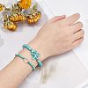 10 Strands 5 Style Synthetic Turquoise Beads G-OC0002-15-6