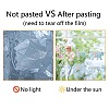 Waterproof PVC Colored Laser Stained Window Film Adhesive Stickers DIY-WH0256-035-10