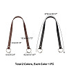 2Pcs 2 Colors Imitation Leather Bag Handles FIND-WR0002-68P-6