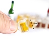 Mini Resin Beer Glass Model LS-PW-WG07C9B-01-1