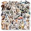 50Pcs Animal PVC Self-Adhesive Cartoon Stickers STIC-B001-04-1