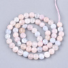 Natural Morganite Beads Strands G-T108-52-2