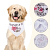 Polyester Dog Bandana AJEW-WH20010-13C-01-5