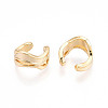 Brass Cuff Earrings KK-T074-40G-4