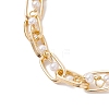 Aluminium Cable Chain Bracelets BJEW-JB12232-3