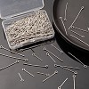 395Pcs 8 Style 304 Stainless Steel Eye Pins STAS-FS0001-21-5