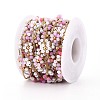 304 Stainless Steel Flower Cable Chains CHS-N005-02A-G-2