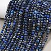 Natural Lapis Lazuli Round Beads Strands G-I181-09-4mm-2