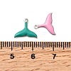 304 Stainless Steel Enamel Charms STAS-Q363-14A-P-3