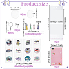 DIY Keychain Kits DIY-PH0030-73-2