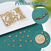   100Pcs 4 Styles Brass Spacer Beads KK-PH0006-68-4