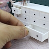 Dollhouse Simulation Furniture Miniature Drawer PW-WGE7494-01-2