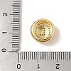 Rack Plating Brass & Cubic Zirconia Pendants KK-Z047-07G-L-RS-3