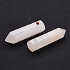 Watermelon Stone Glass Pointed Pendants G-D460-01R-6