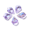 Glass Rhinestone Pendants RGLA-L019-B-371MO-1