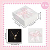  12Pcs Square Cardboard Jewelry Set Box CBOX-NB0001-29A-2