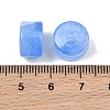 Two-Color Opaque Acrylic Imitation Gemstone Beads AC-CBA3EFE-02I-2