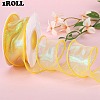 2roll Polyester Organza Ribbon DIY-SZ0010-21B-1