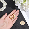 Brass Pave Clear Cubic Zirconia Tie Clips AJEW-WH20020-700G-3