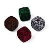 Flocking Opaque Acrylic Beads OACR-T030-03M-1