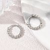 304 Stainless Steel Hoop Earrings SA-CBA46AF-25P-2