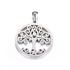 Non-Tarnish 304 Stainless Steel Pendants LS-STAS-P063-07P-2