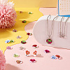 24Pcs 12 Style Glass Cabochon GLAA-TA0001-71-8