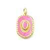 Brass Enamel Pendants X-KK-K400-20G-02-1