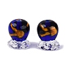 Inner Flower Handmade Lampwork Beads LAMP-Q039-13F-1