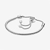 Adjustable Silver Geometry Bracelets BJEW-BB67041-A-2