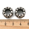 316 Surgical Stainless Steel Large Hole Beads STAS-Q326-10AS-04-2