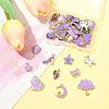 40Pcs 20 Styles Alloy Enamel Charms ENAM-FS0003-38A-8