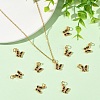 SHEGRACE Brass Micro Pave Cubic Zirconia Charms XGRQ5K654-628G-H-4