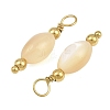 Natural Freshwater Shell Pendants SH-CBA5EEC-01G-2