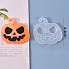 Halloween DIY Jack-O-Lantern Pendant Silicone Molds DIY-P006-54-1