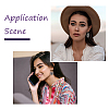 Bohemian Retro Style Alloy Dangle Hoop Earrings EJEW-TAC0003-01AS-7