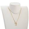 Brass Pendant Necklaces X-NJEW-JN03060-5