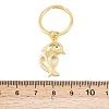Adjustable Brass Micro Pave Cubic Zirconia Pendant Finger Rings for Women LS-RJEW-A090-01A-G-5