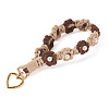 Cotton Braided Flower Pendant Decorations AJEW-TAC0030-032G-06-2