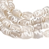 Tibetan Style dZi Beads Strands GG-CBA4812-C02-8X12MM-4
