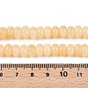 Natural Yellow Jade Beads Strands X-G-T138-74B-5