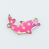 Alloy Enamel Connector Charms ENAM-TAC0010-04J-1