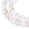 Natural Rutilated Quartz Beads Strands G-K245-A04-02-3