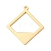 Brass Pendants KK-P340-57G-1