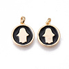 Brass Enamel Charms KK-N232-200-NF-1