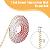 PVC Self-Adhesive Flexible Molding Trim DIY-WH0488-44-2