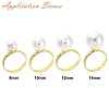 Brass Adjustable Ring Settings KK-A272-01B-G-4