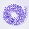 Baking Paint Glass Beads Strands EGLA-Q120-B-A01-2