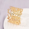 304 Stainless Steel Cuff Bangles for Women BJEW-G757-02G-3
